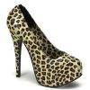 Bordello Shoes TEEZE-35 Cheetah Print Pu 1 Bordello Shoes TEEZE-35 Cheetah Print Pu