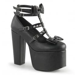 Demonia TORMENT-600 Black Vegan Leather Pump 13 Demonia TORMENT-600 Black Vegan Leather Pump