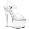 Pleaser TREASURE-708 Clear Platform Sandal Shoes
