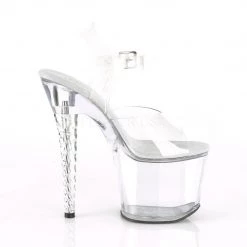 Pleaser UNICORN-708 Clear Platform Sandal Shoes 12 Pleaser UNICORN-708 Clear Platform Sandal Shoes