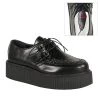 Demonia V-CREEPER-502 Black Vegan Leather Creeper