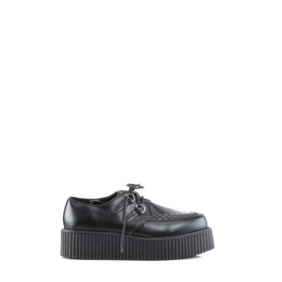 Demonia V-CREEPER-502 Black Vegan Leather Creeper 7 Demonia V-CREEPER-502 Black Vegan Leather Creeper