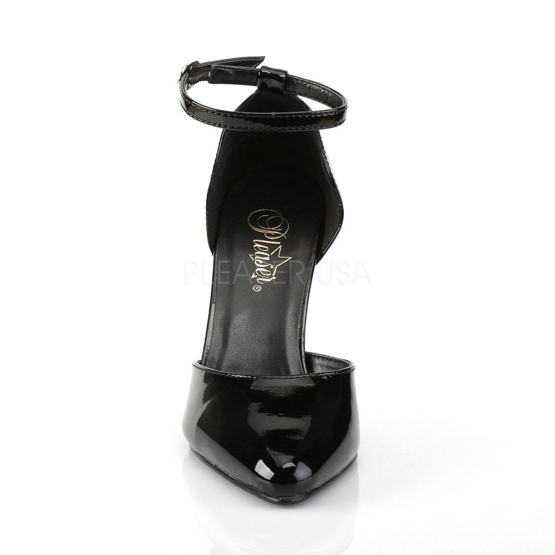 Pleaser Shoes VANITY-402 Black Patent Pump 4 Pleaser Shoes VANITY-402 Black Patent Pump