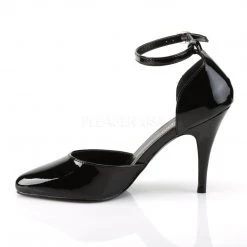 Pleaser Shoes VANITY-402 Black Patent Pump 10 Pleaser Shoes VANITY-402 Black Patent Pump