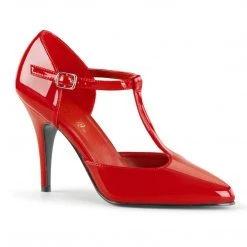 Pleaser VANITY-415 Red Patent Pump Shoes