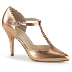 Pleaser VANITY-415 Rose Gold Metallic Pu Pump Shoes 13 Pleaser VANITY-415 Rose Gold Metallic Pu Pump Shoes