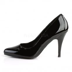 Pleaser VANITY-420 Black Patent Pump Shoes