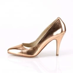 Pleaser VANITY-420 Rose Gold Metallic Pu Pump Shoes