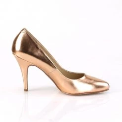 Pleaser VANITY-420 Rose Gold Metallic Pu Pump Shoes