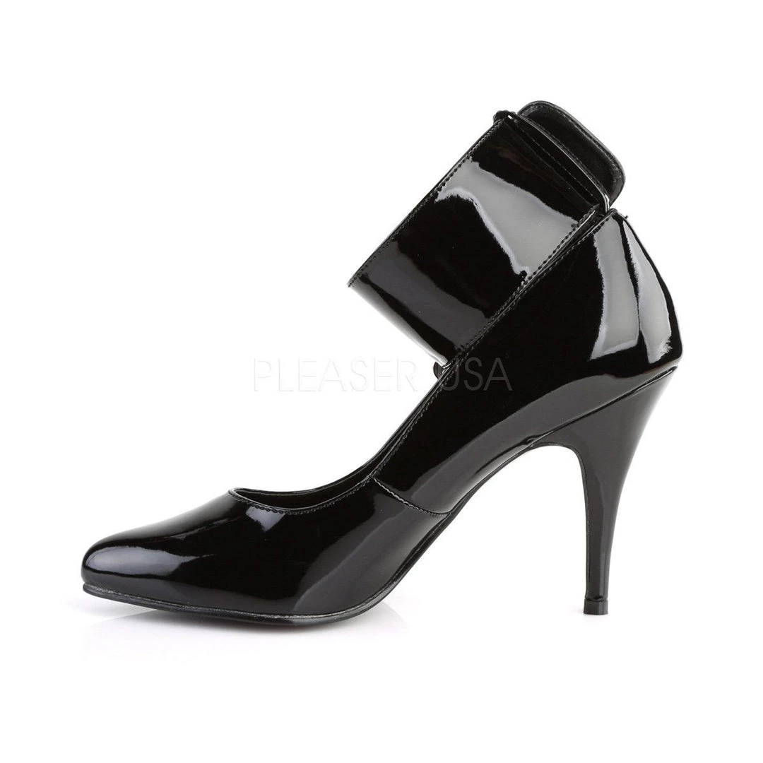 Pleaser Shoes VANITY-434 Black Patent Pump 5 Pleaser Shoes VANITY-434 Black Patent Pump