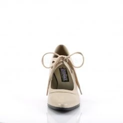 Funtasma Shoes VICTORIAN-03 Cream Pu