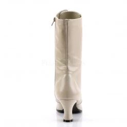 Funtasma Boots VICTORIAN-120 Cream Pu