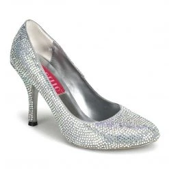 Bordello VIOLETTE-14R Iridescent Rhinestones Shoes