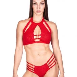 Naughty Thoughts Viper Top RED