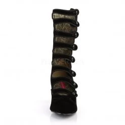 Bordello Boots WHIMSEY-115 Black Velvet