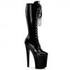Pleaser XTREME-2020 Black Patent Boot