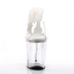 Pleaser Shoes XTREME-801 Clear Platform Sandal