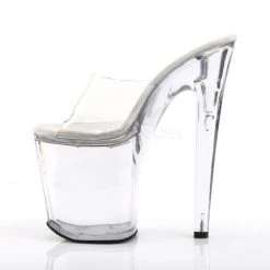 Pleaser Shoes XTREME-801 Clear Platform Sandal