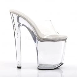 Pleaser Shoes XTREME-801 Clear Platform Sandal