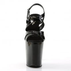 Pleaser Coming Soon (Pre-Order) XTREME-872 Black Patent Platform Sandal