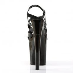 Pleaser Coming Soon (Pre-Order) XTREME-872 Black Patent Platform Sandal