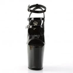 Pleaser XTREME-873 Black Patent Platform Sandal