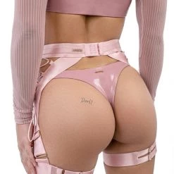 Naughty Thoughts XXX Rated Suspender PINK