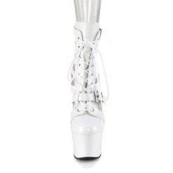 Pleaser ADORE-1013MST White Patent/White