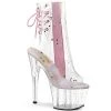 Pleaser New Arrivals ADORE-1018C-2 Clear TPU-Baby Pink / Clear