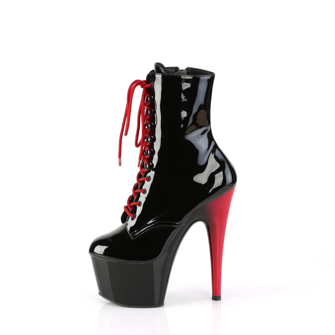 Pleaser New Arrivals ADORE-1020 Black Patent/Black-Red 5 Pleaser New Arrivals ADORE-1020 Black Patent/Black-Red