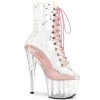 Pleaser ADORE-1020C-2 Clear TPU-Baby Pink / Clear New Arrivals