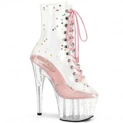 Pleaser ADORE-1020C-2 Clear TPU-Baby Pink / Clear New Arrivals