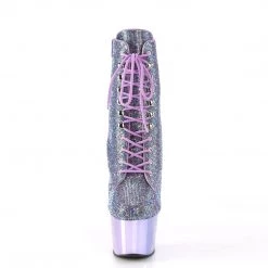 Pleaser ADORE-1020CHRS Lavender Multi Rhinestones/Lavender Chrome