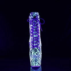 Pleaser ADORE-1020GDSP Black Snake Print/M Upcoming Styles (Preview)