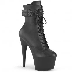 Pleaser ADORE-1020STR Black Faux Leather/Black Matte New Arrivals