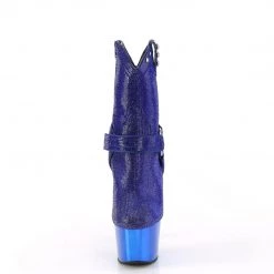 Pleaser ADORE-1029CHRS Royal Blue Rhinestones/Royal Blue Chrome Upcoming Styles (Preview)