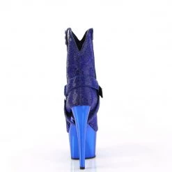 Pleaser ADORE-1029CHRS Royal Blue Rhinestones/Royal Blue Chrome Upcoming Styles (Preview)