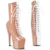 Pleaser ADORE-1040TT Blush-White Patent/Blush-White Upcoming Styles (Preview)