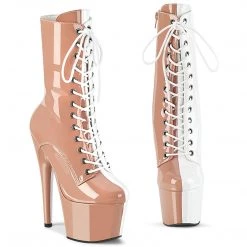 Pleaser ADORE-1040TT Blush-White Patent/Blush-White Upcoming Styles (Preview)