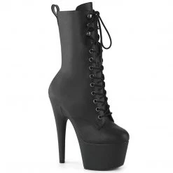 Pleaser ADORE-1049WR Black Faux Leather/Black Matte Upcoming Styles (Preview)