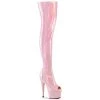 Pleaser Upcoming Styles (Preview) ADORE-3011HWR Baby Pink Stretch Holo/Baby Pink