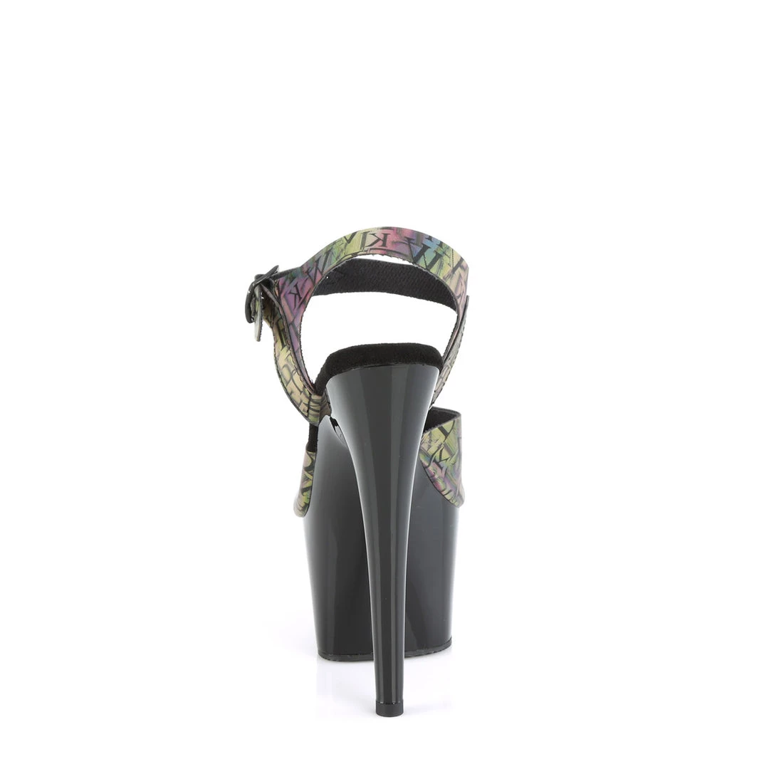 Pleaser ADORE-708N-LTP Green-Purple TPU/Black New Arrivals 6 Pleaser ADORE-708N-LTP Green-Purple TPU/Black New Arrivals