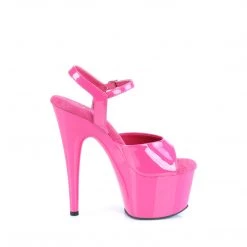 Pleaser ADORE-709 Hot Pink Patent/Hot Pink