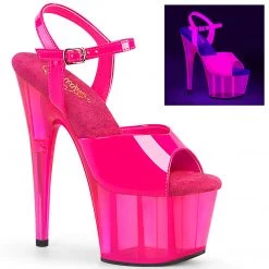 Pleaser ADORE-709UVT Neon Hot Pink Patent/Hot Pink Tinted Upcoming Styles (Preview)