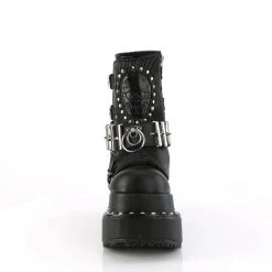 Demonia BEAR-150 Black Vegan Leather New Arrivals