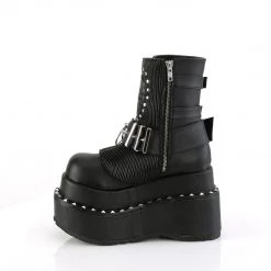 Demonia BEAR-150 Black Vegan Leather New Arrivals