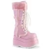 Demonia BEAR-202 Baby Pink Vegan Leather 1 Demonia BEAR-202 Baby Pink Vegan Leather