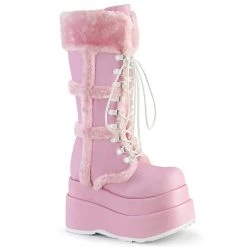 Demonia BEAR-202 Baby Pink Vegan Leather