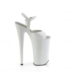 Pleaser BEYOND-009 White Patent/White