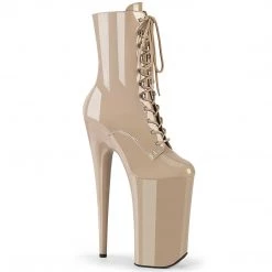 Pleaser BEYOND-1020 Nude Patent/Nude